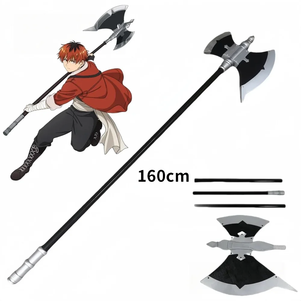 Stark Cosplay Machado Frieren Além da Viagem Frieren Anime Cosplay Soldado Adereço