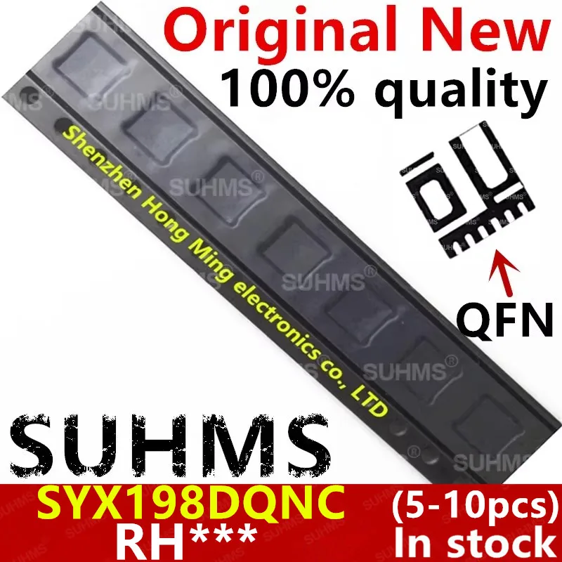 

(5-10piece)100% New SYX198DQNC SYX198D SYX198 (RH4OH RH3AN RH2BA RH...) QFN-6 Chipset