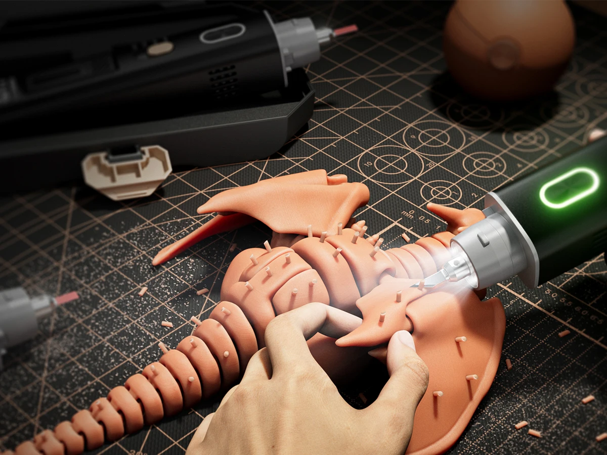 JAKEMY JM-Y10 pro Ultrasonic Cutting Machine 35W Powerful Electric DIY Carving Tools Plug-in Only No Battery US/JP Spec