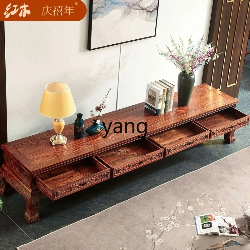 

CX Solid Wood Floor Cabinet Chinese Classical Living Room Wall Cabinet