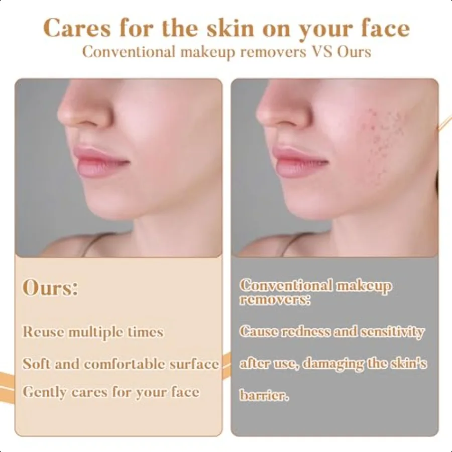 Runde wiederverwendbare Baumwollrunden, 15 Stück, mit waschbarem Netz-Wäschebeutel, wiederverwendbare Make-up-Entferner-Pads für alle Hauttypen, weiche Baumwolle