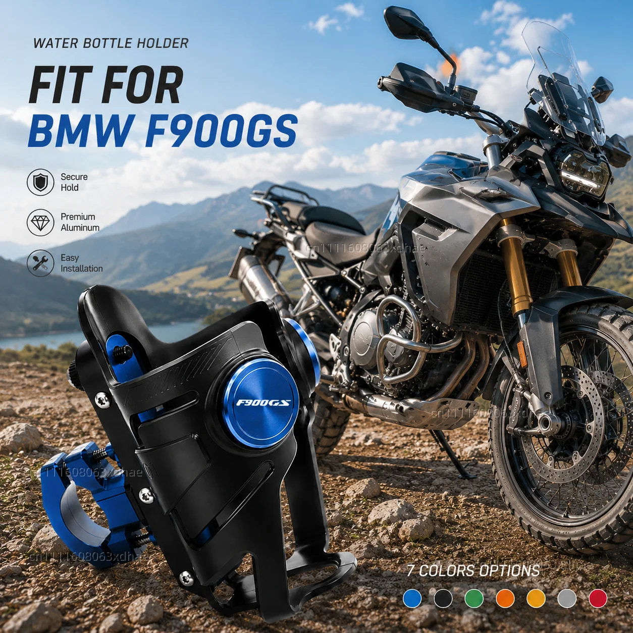 

Motorcycle Water Bottle Holder For BMW F900GS ADVENTURE F 900 GS Coffee Beverage Tea Cup Support Modification Accessories