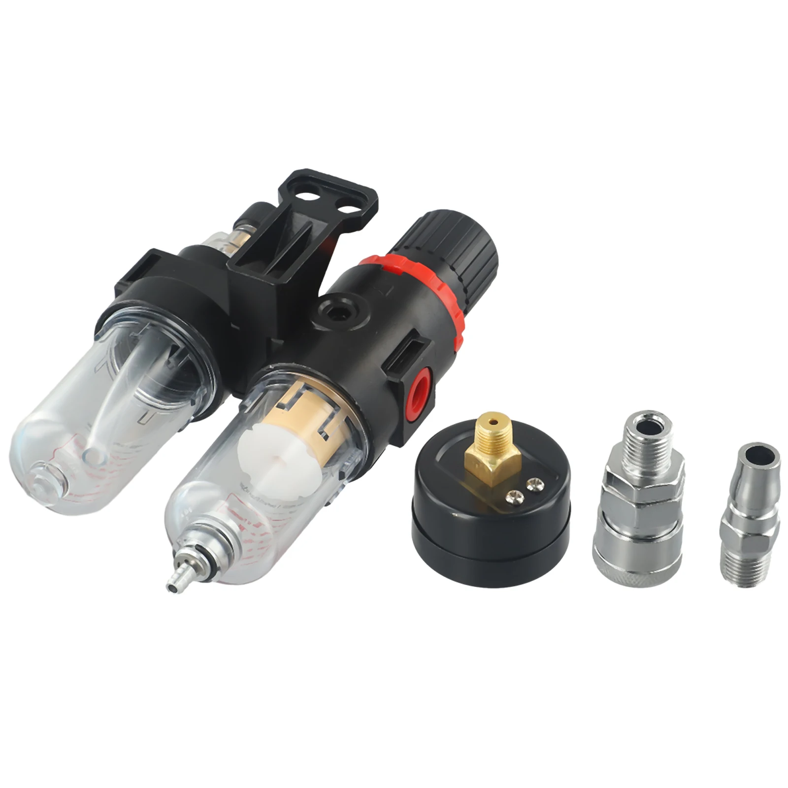 Industrial Practical Air compressor filter Separator Airbrush Gauge Pressure Regulator Trap AFC2000 Accessories
