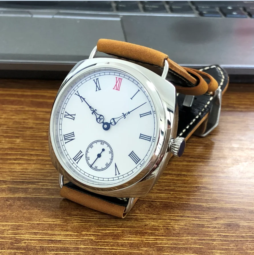 47mm ST3621 Watch Sapphire Crystal Or Mineral Glass No Logo CN 6498 Movement Mechanical Men's Watches Luxurious Gift GR0821-26