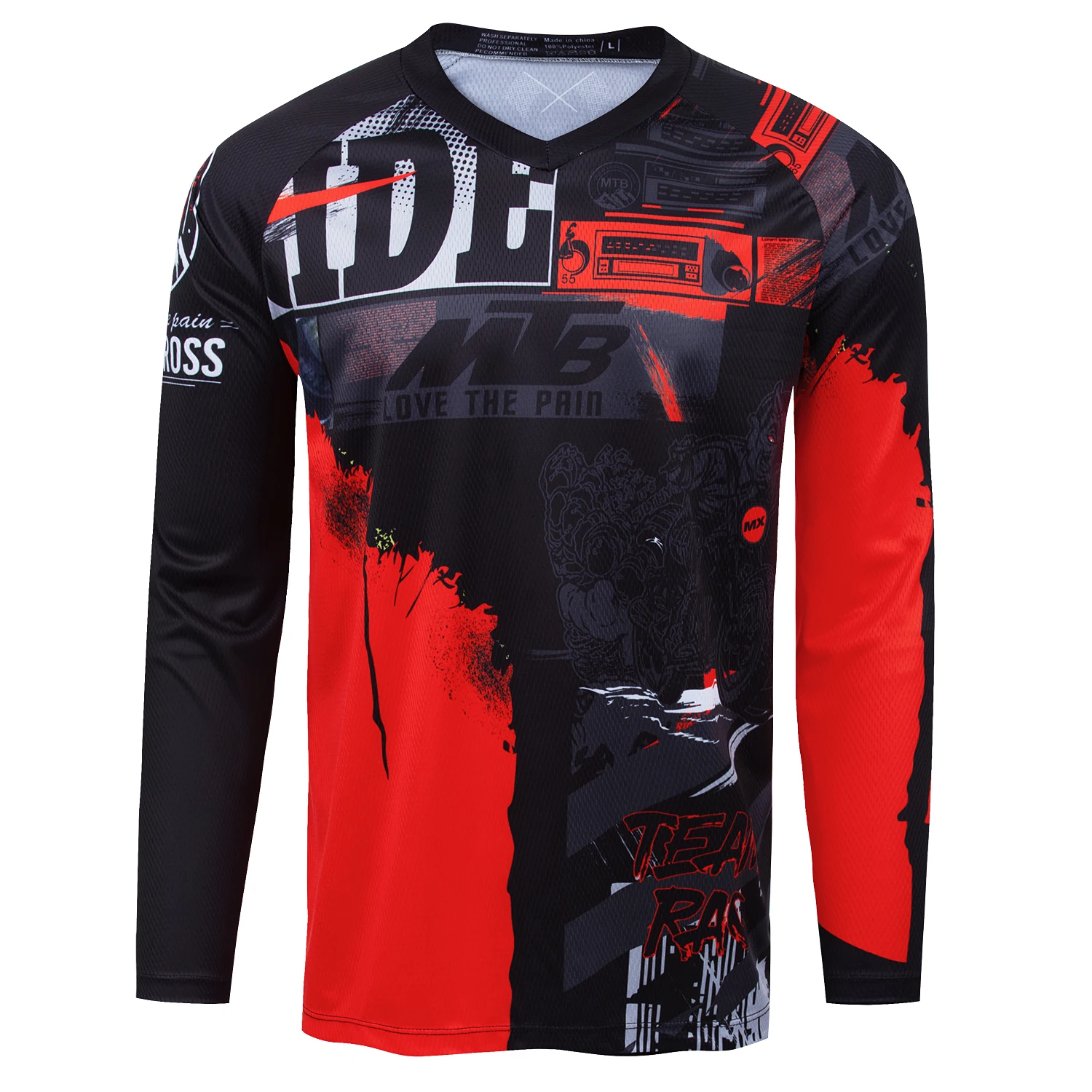 2025 موتوكروس جيرسي الجبلية الإنحدار جيرسي الدراجات دراجة هوائية جبلية DH مايوه Ciclismo Hombre سريعة الجافة جيرسي eoyfox جيرسي