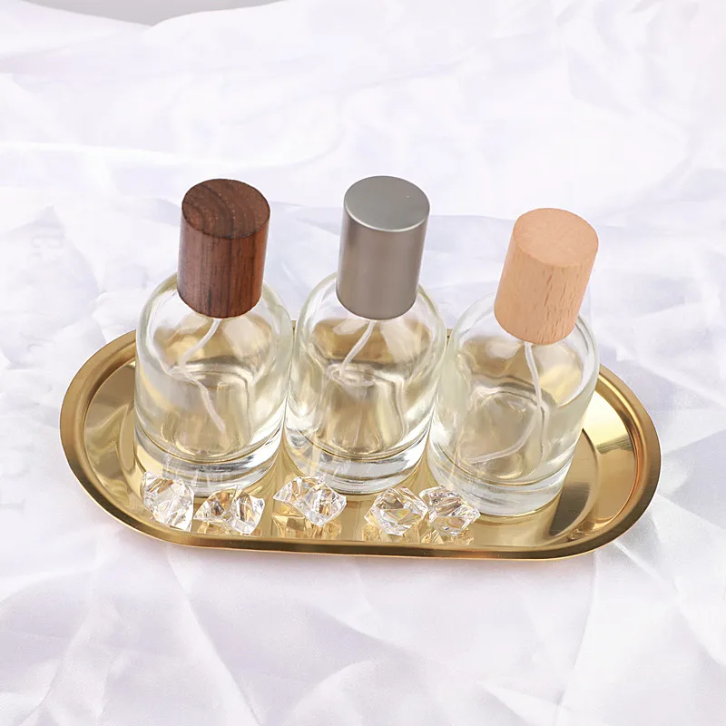 30ml 50ml Empty Perfume Spray Bottles Glass Refillable Bottle Portable Travel Oils Liquid Cosmetic Container Perfume Atomizer