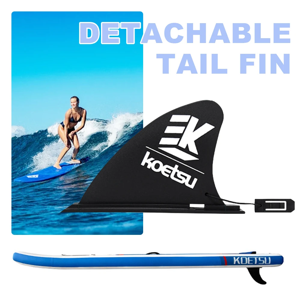 Surfboard Fin Quick Release Paddle Board Fin Detachable Surfboard Tail Fin Stablizer Stand Up Board Surfboard Slide-in Large Fin view 4