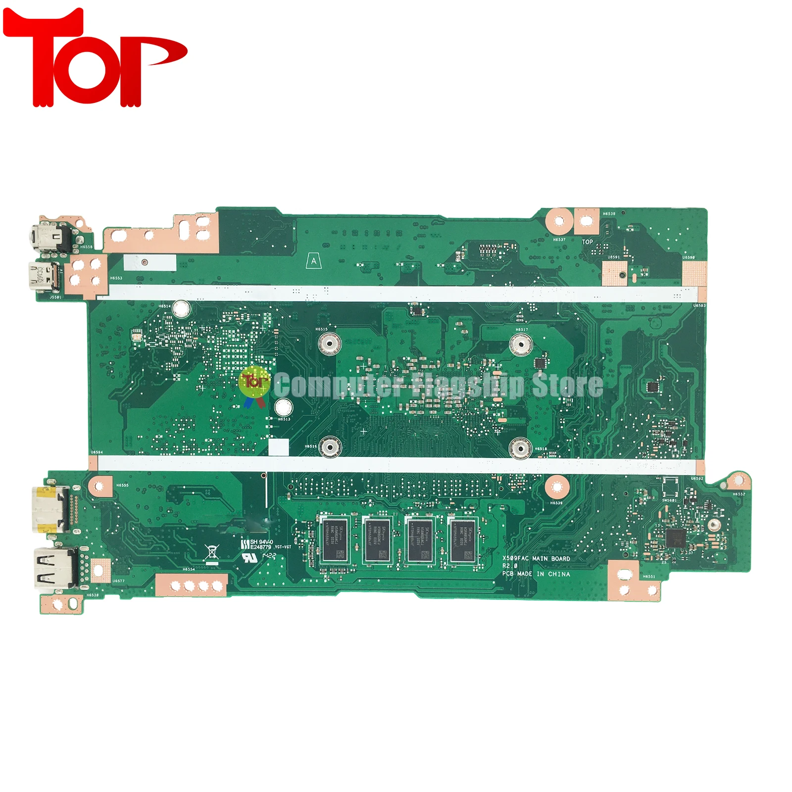 X509F Laptop Motherboard For ASUS X509FAC X509FA X415FAC X515FAC X415FA X515FA I3 I5 I7 10TH GEN 4G/8G UMA Mainboard