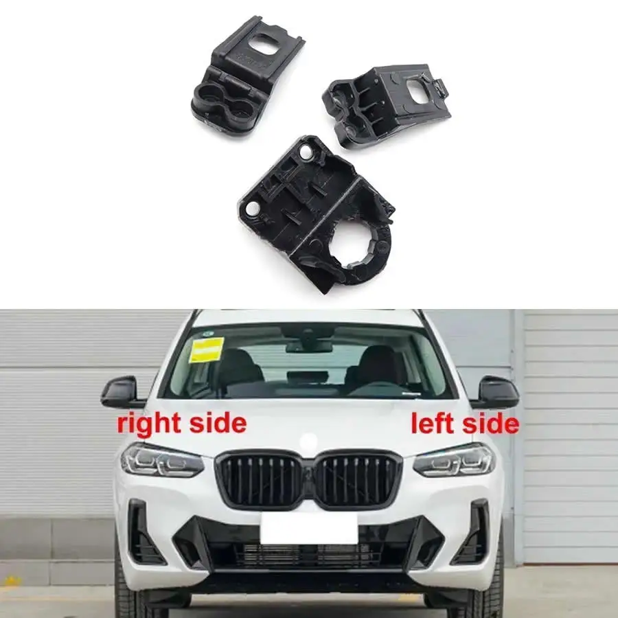 

For BMW X3 G01 2022 2023 Car Headlight Repair Kit Black Plastic Bracket Kit Lamp Foot Light Claw 63115A0E5E5