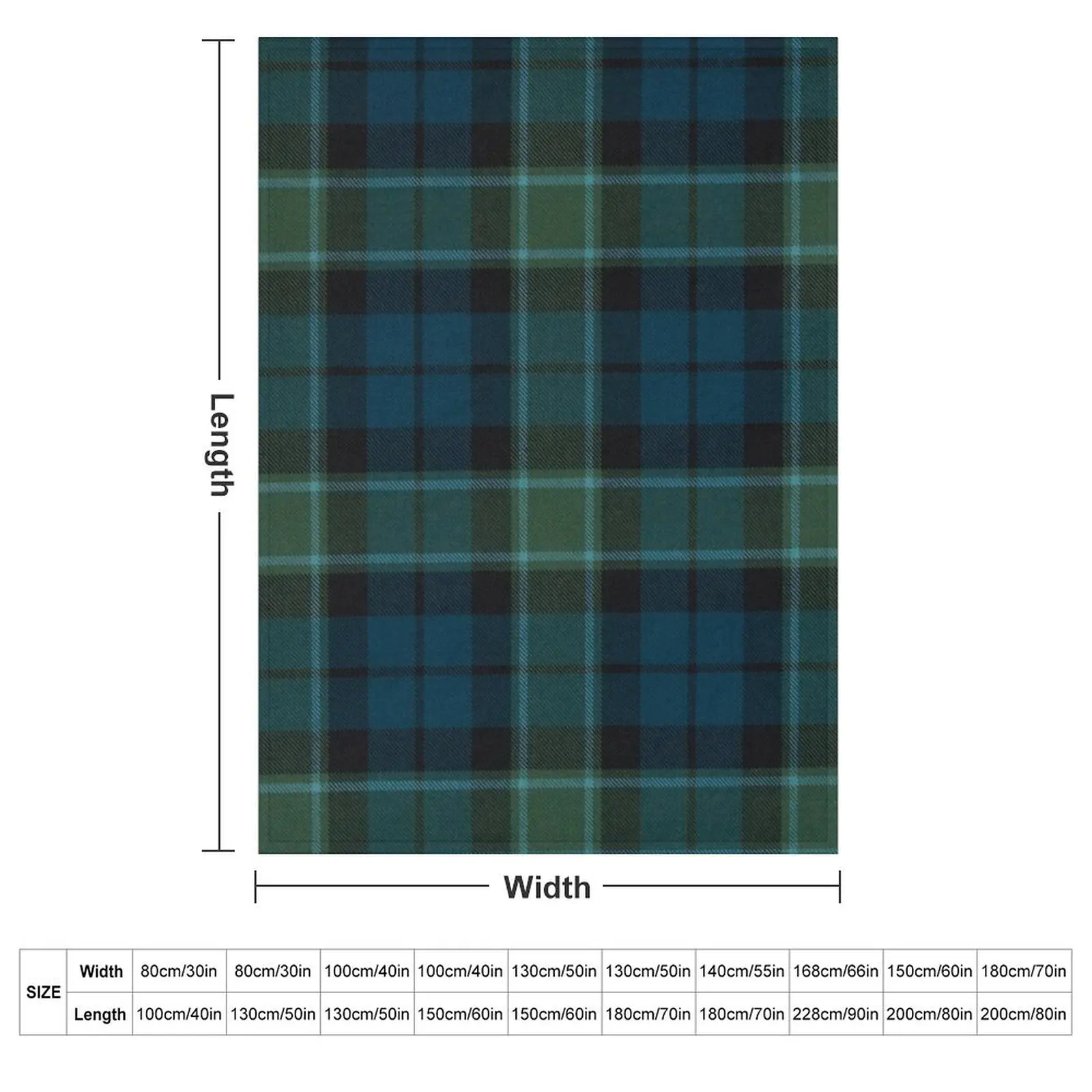 Graham Of Menteith Scottish Tartan Throw Blanket Hairys Tourist Plaid on the sofa Quilt Blankets