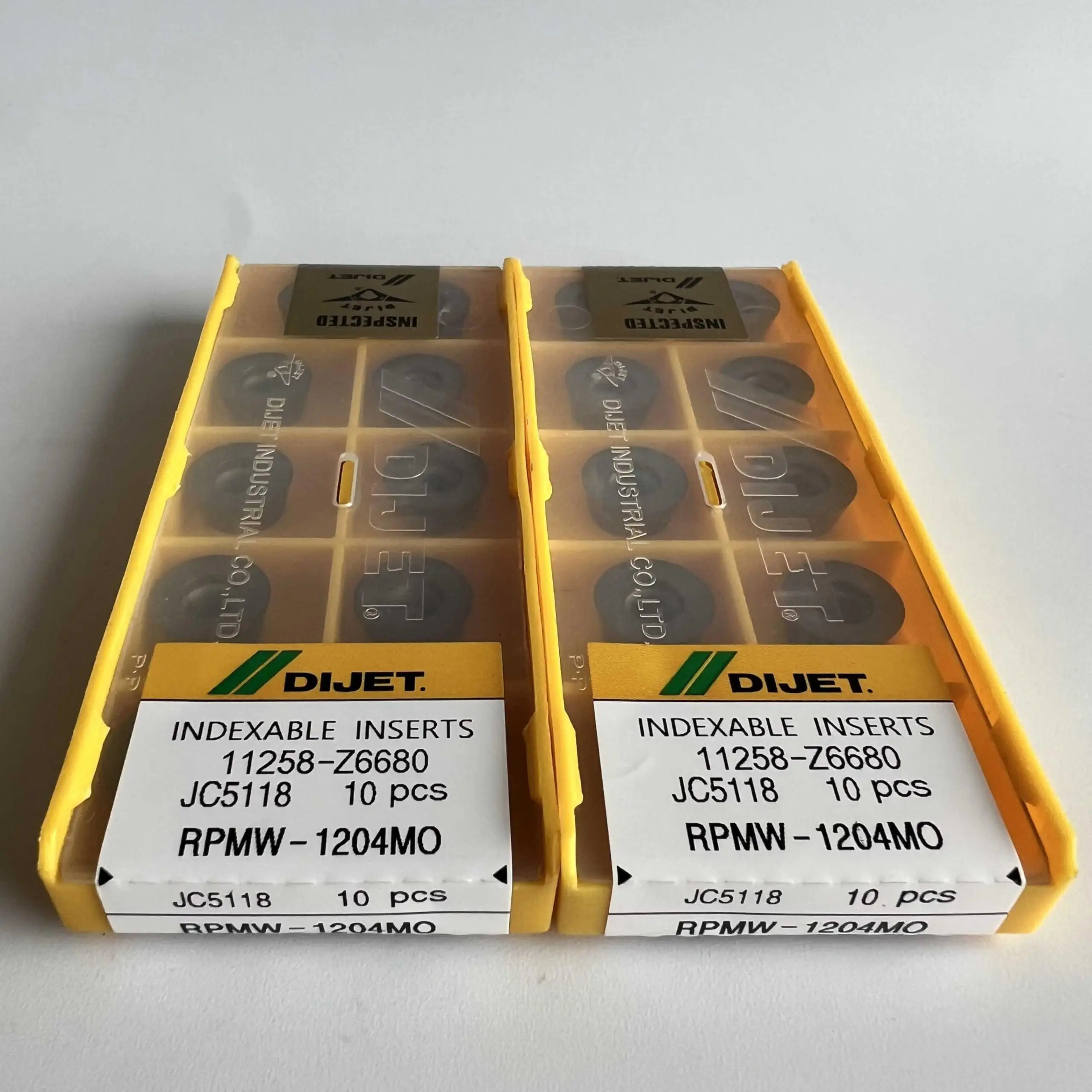 Original blade RPMW-1204MO JC5118 /Carbide CNC Blade 10 Pieces