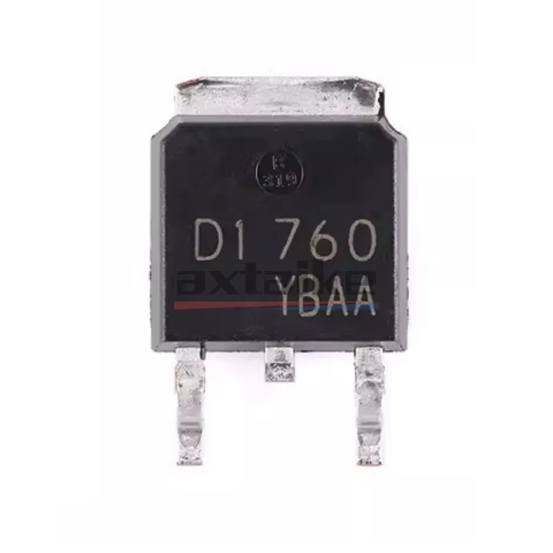 20PCS 2SD1760 D1760 TO-252 2SD1760Q 2SD1760TLQ SMD DPAK 50V 3A 1,5W NPN Transistor
