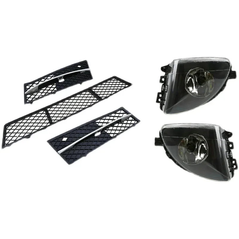 

Front Bumper Lower Center Grill Cover Mesh Grille Fog Light for BMW F10 520i 523i 525i 528i 530i 2011-2013