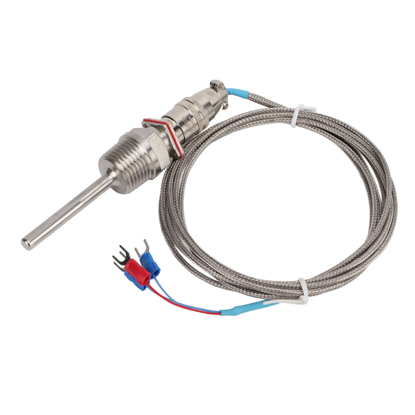 Stainless Steel Temperature Sensor Temperature Sensor PT100 Stainless Steel Temperature Probe with High Accuracy and Quick Respo