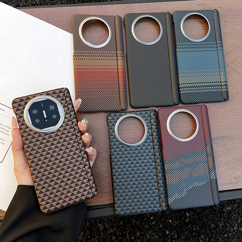 

Чехол для Honor Magic V3 VS3, шарнирная ось, магнитный чехол Moon Rising Sunset, клетчатый Patterne, противоударный жесткий чехол для мобильного телефона