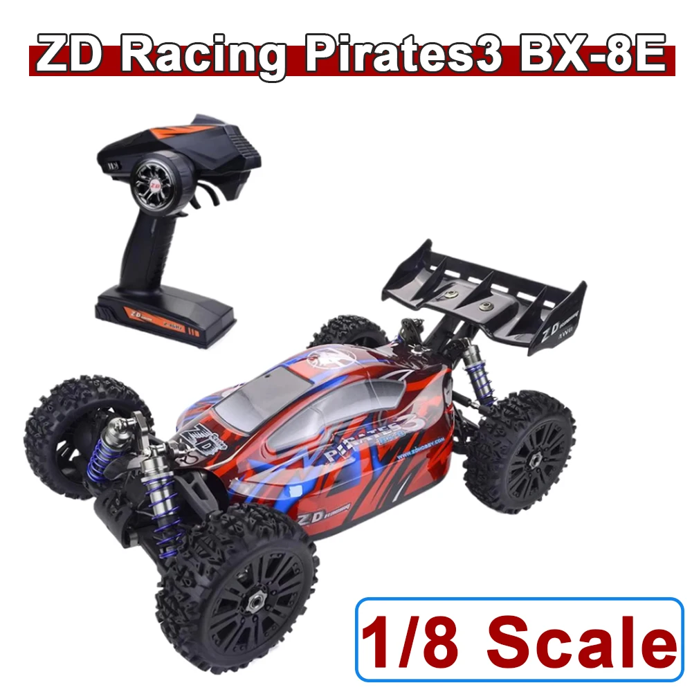 

1/8 ZD Racing Pirates3 BX-8E 3S 4WD бесщеточный электрический внедорожный багги 90 км/ч 2,4 ГГц 4Ch удаленный передатчик приемник RC игрушка