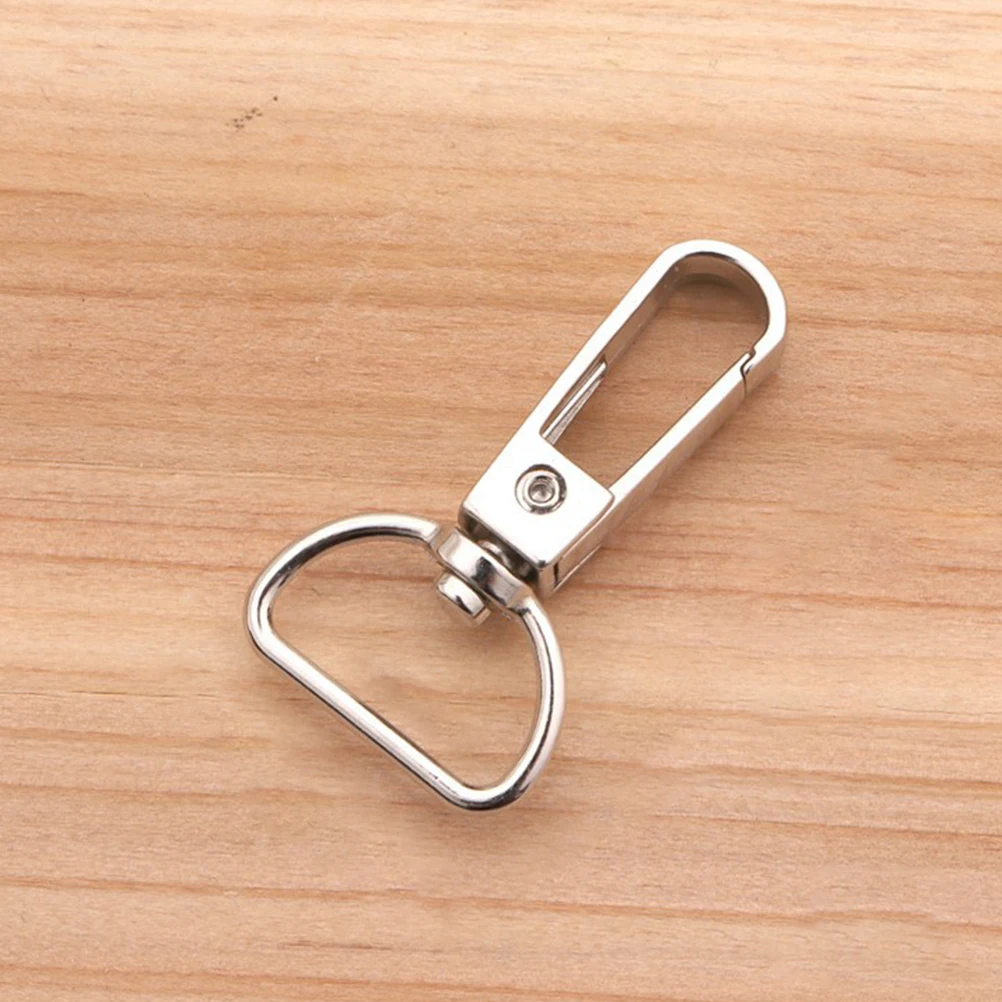 

20Pcs Durable Metal Bag Buckles Diy Keychain Clasps For Handbag Backpack Tote Decorations
