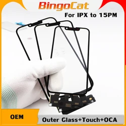 5pcs Novecel 14 Pro max OEM NO IC Chips Digitizer Touch Glass Tested Well Replacement for iPhone 12 11 Pro Max Touch With OCA Fi