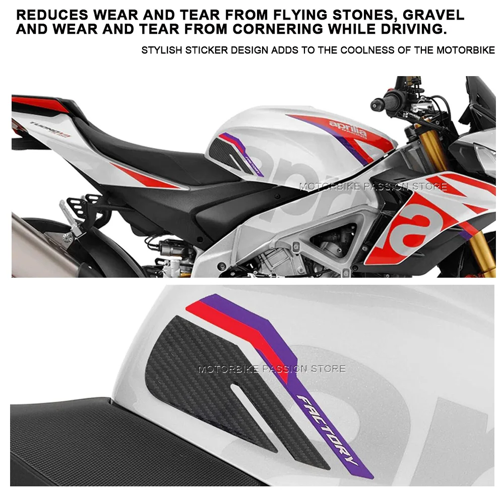 for Aprilia Tuono V4 RSV4 stickers waterproof Motorcycle Stickers 3D Guards 2023