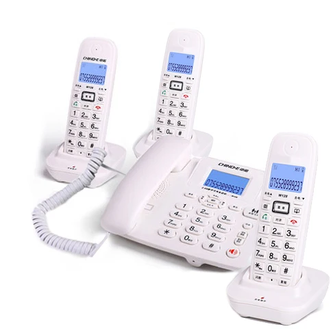 Variant: white 3 handsets