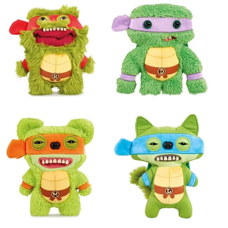 طبق الاصل لطيف الأسنان الوحش Fuggler ألعاب من القطيفة الوحش القبيح في سن المراهقة سلاحف النينجا ملء أفخم الدمى ديكور الحلي الهدايا #1
