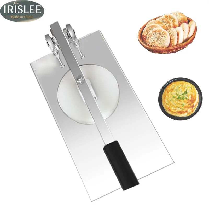 Commercial 18cm Manual Dough Press Machine Dough Roller Sheeter Pizza Dough Press Machine