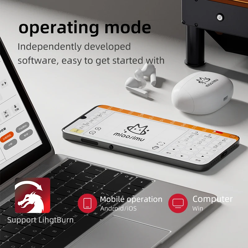 DAJA D5 Pro Laser Engraving Cutting Machine High Precision Metal Laser Engraver for Wood Leather Acrylic