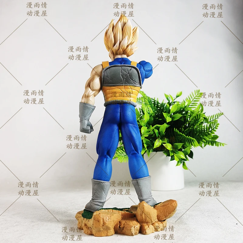 27cm Figurka Anime Dragon Ball Gk Evolution Super Saiyan Vegeta Figurka Akcji Wykwintne Ręcznie Robione Kolekcjonerskie Ozdoby na Biurko
