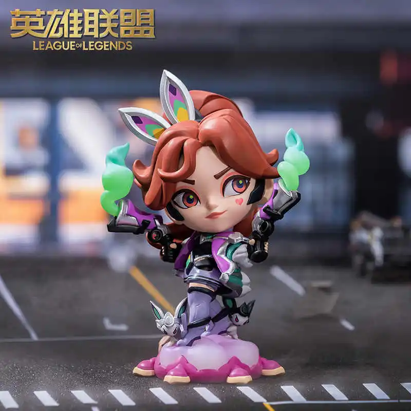 Brand Genuine Lol League Of Legends Battle Bunny Miss Fortune Figure Anime Action Figures Collectible Model Toys Adult Gifts