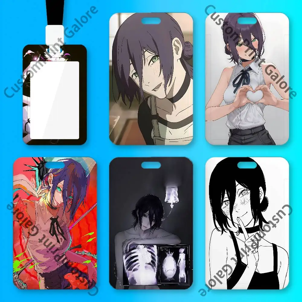 R-Reze PVC ID Card Holder Badge Office Work Card Sleeve Anti-Scratch Case for Employee Cards