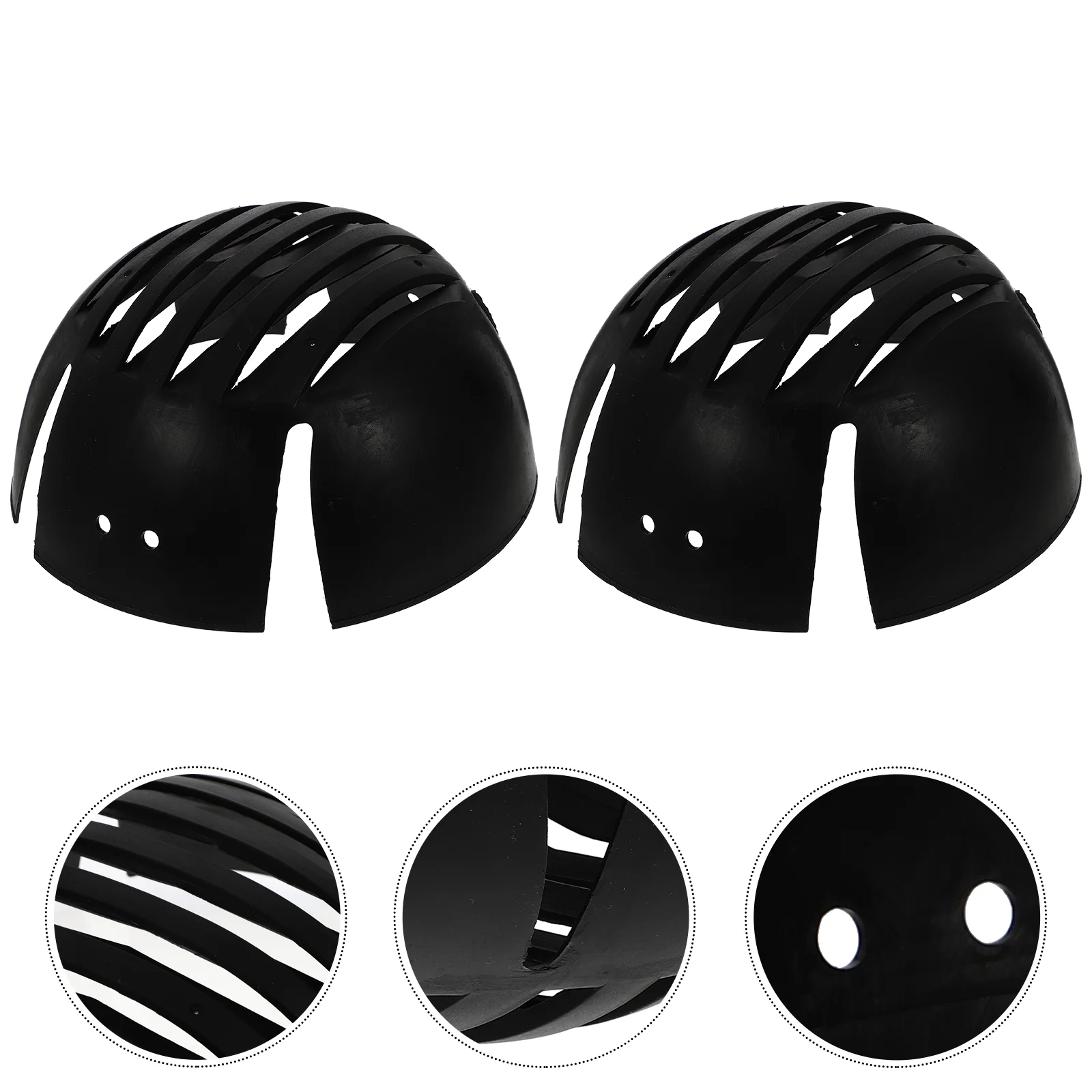 

2 Pcs Lining Hat Support Holders Plastic Caps Stand Baseball Inner Peaked for Travel