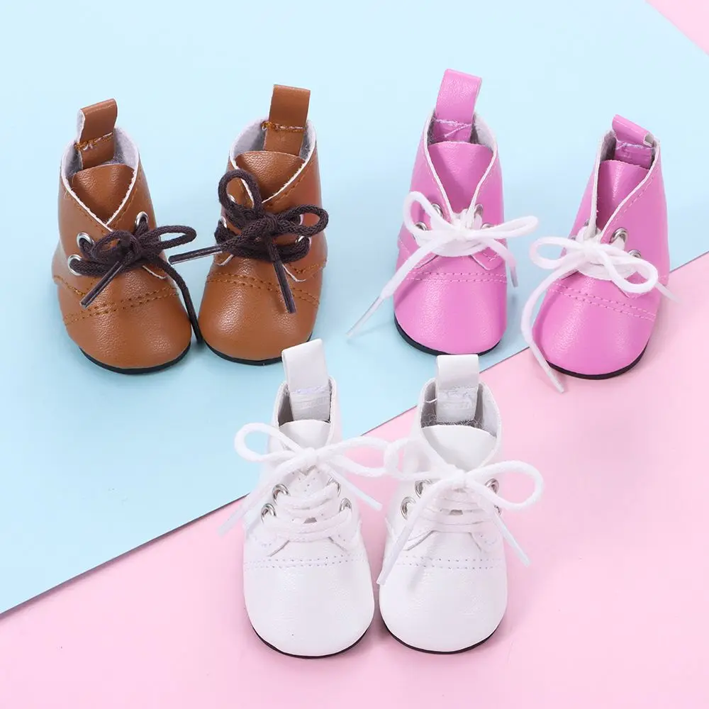 

20cm Doll Boot Fashion Plush Doll Baby Toys Shoes Mini Shoes High Quality Doll Boots DIY Doll Accessories