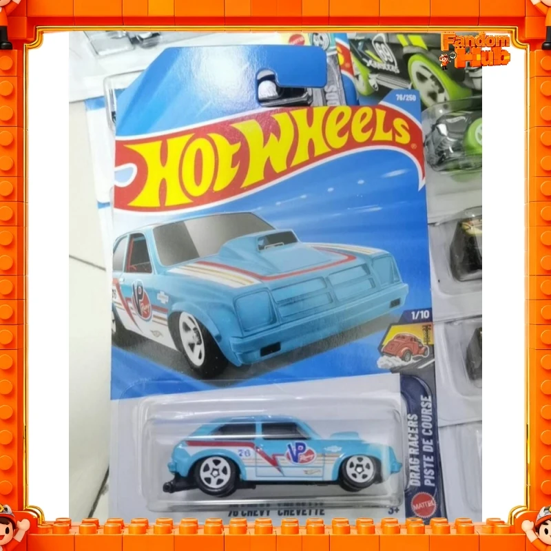 ホットウィール シリーズ 2026c ダイキャストカー # 76 シボレー シェベット 1:64 スケール 合金＆プラスチック製 コレクターズトイ ファンへのギフト