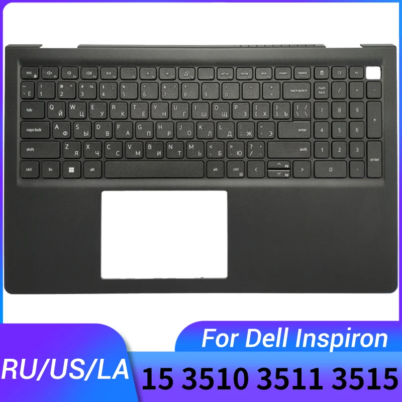 

For DELL Inspiron 15 3510 3511 3515 Russian/US/UK/Latin laptop keyboard palmrest upper cover 09CJN3 054WVM 0HRHC5 00GTPK