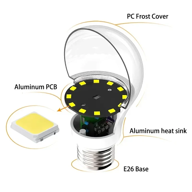 Lampadina LED di colore giallo Lampadina romantica per la decorazione Illuminazione per interni Decorazione natalizia