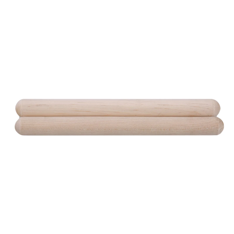 Classic Claves Rhythm Sticks Wooden Drum Sticks, Classic Claves Percussion Instrument, Kid Children Musical Toy Rhythm Learning