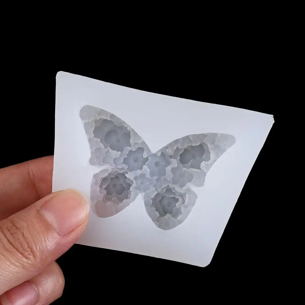 DIY Flower Butterfly Butterfly Shaped Mold Silicone 3D Candle Mold Odorless Reusable Soap Mold Home Decor