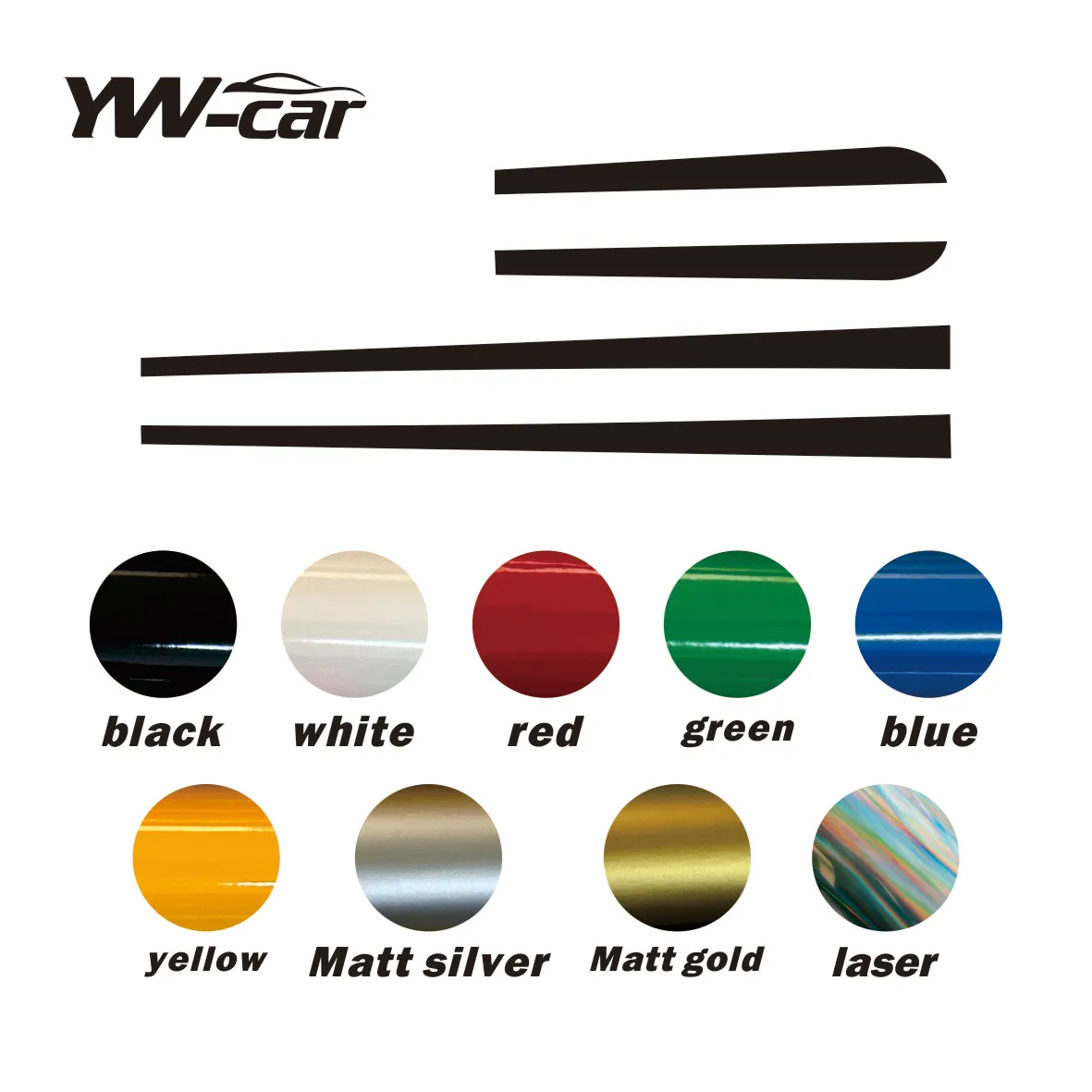 

2Pcs Carbon Fiber Vinyl Side Skirt Decal for Volkswagen Jetta 6 A6 MK6 (2012-2018) - Car Styling Accessory