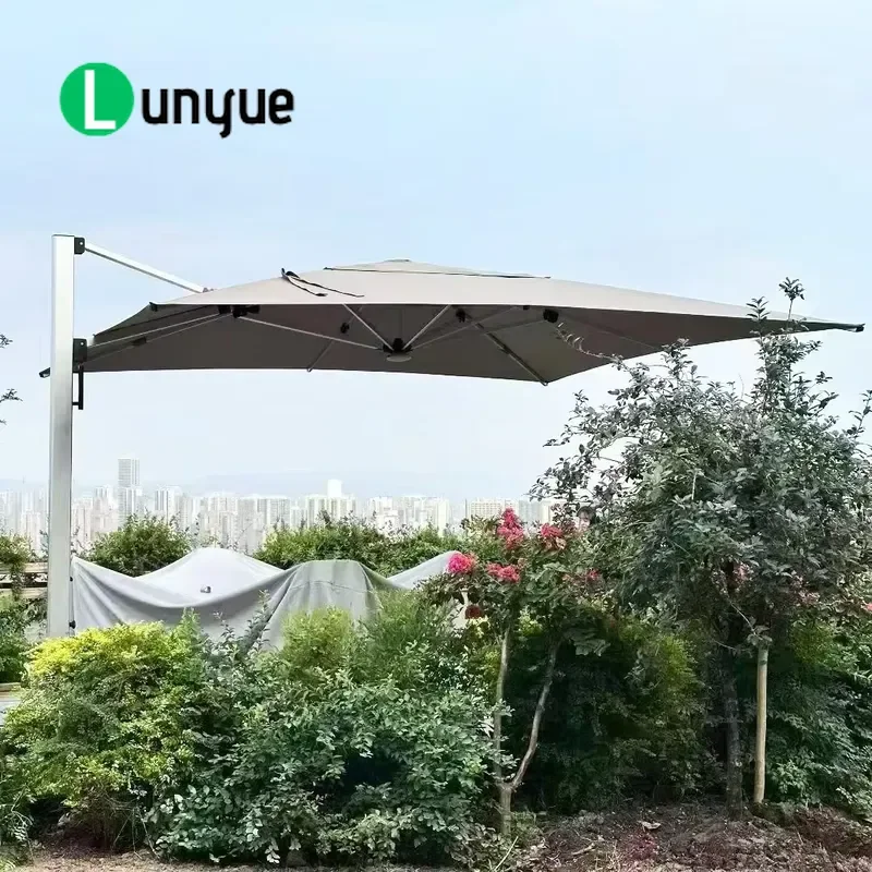 3x4m Large Waterproof Aluminum Folding Gazebo Outdoor Canopy Tent for Garden Park Courtyard Hotel Shading Lightweight Custom