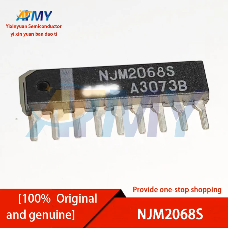 

10piece NJM2068S NJM2068SD ZIP-9 Single Row DIP Operational Amplifier Chip