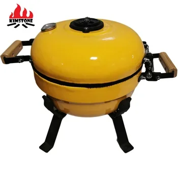 Kimstone  New Design  12 Inch Barbecue Smoker  Kamado  Grill for Outdoor Cooking
