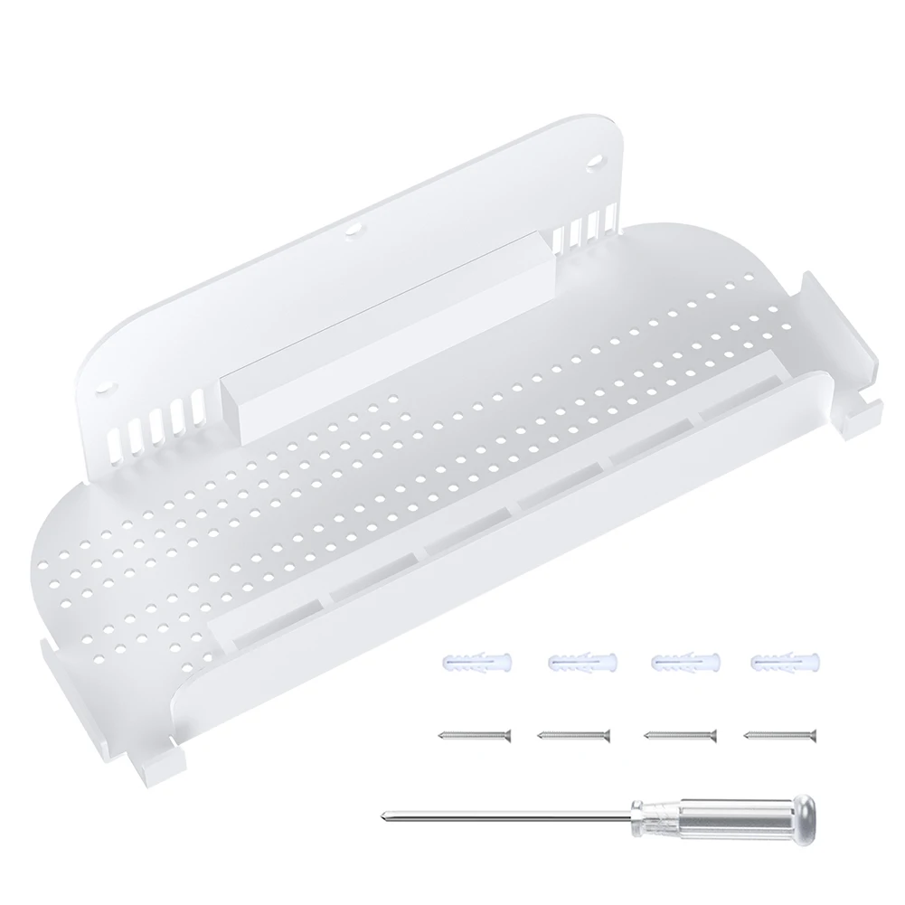 Dudukan Host Pemasangan di Dinding untuk Nintendo untuk Switch 2 Dudukan Dinding Gantung dengan Kait Pengontrol untuk Switch untuk Konsol Game Switch OLED