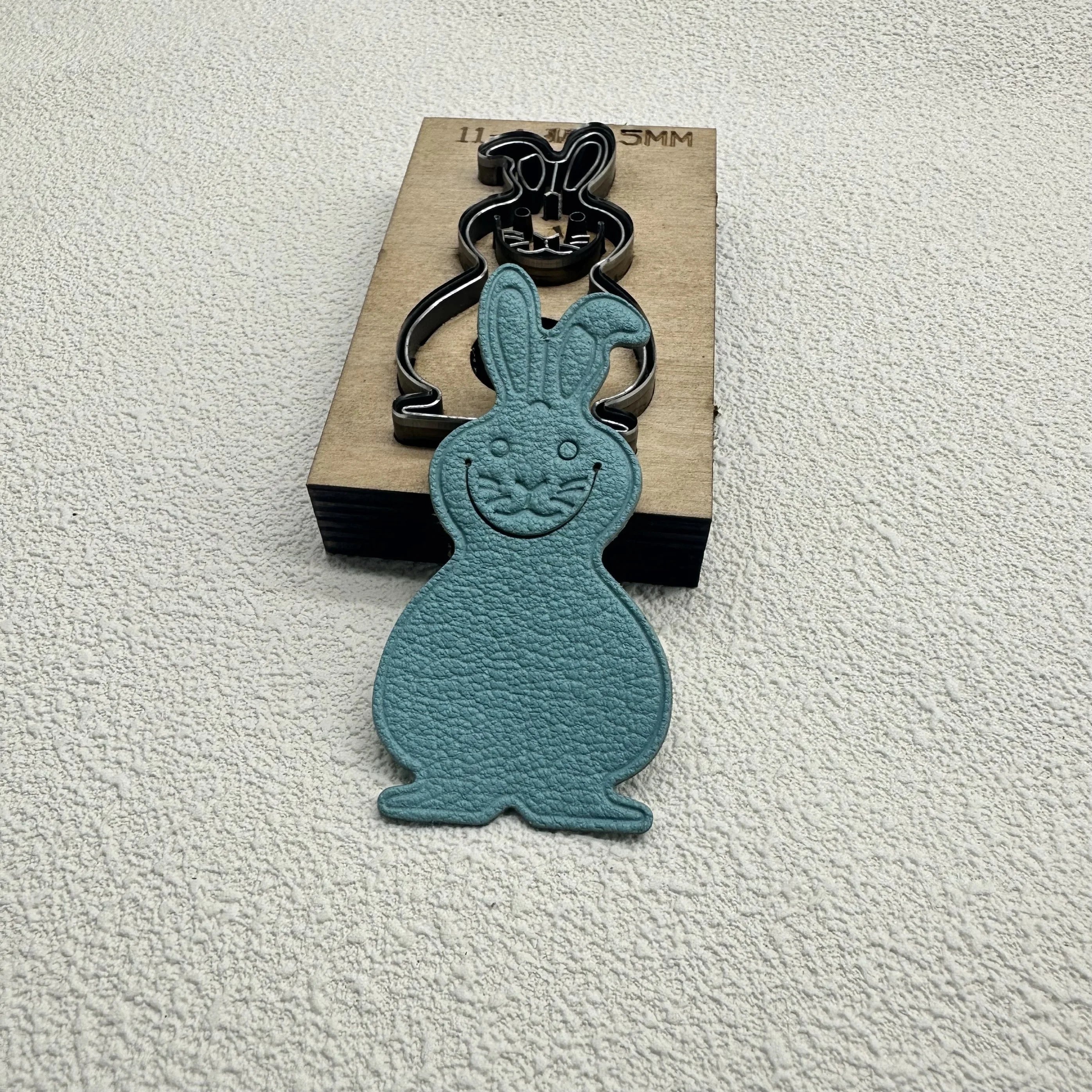 Rabbit Bookmark Knife Mold Rabbit Bookmark Leather Cutting Knife Mold Cowhide Cutting Mold