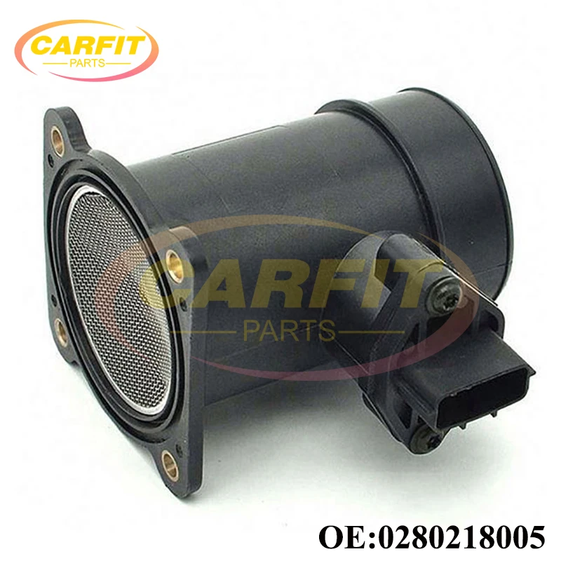 High Quality OEM 0280218005 MAF Mass Air Flow Sensor Meter For Nissan Almera Mk II Tino Primera 1.5 1.8 2.2 Hatchback Auto Parts