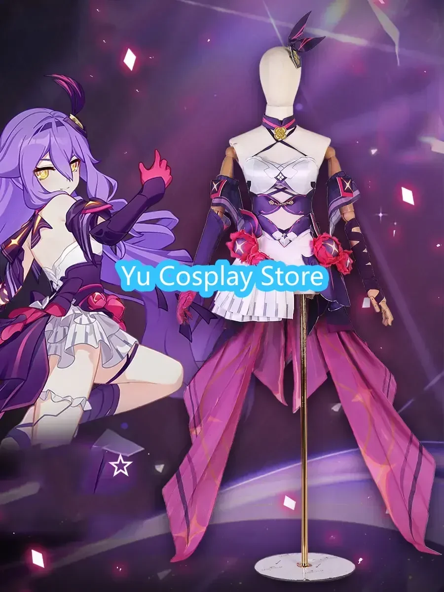 Game Honkai Impact 3 Sirin Cosplay Costume Women Cute Party Dress Suit Halloween Carnival Uniforms Anime Clothing Custom Made