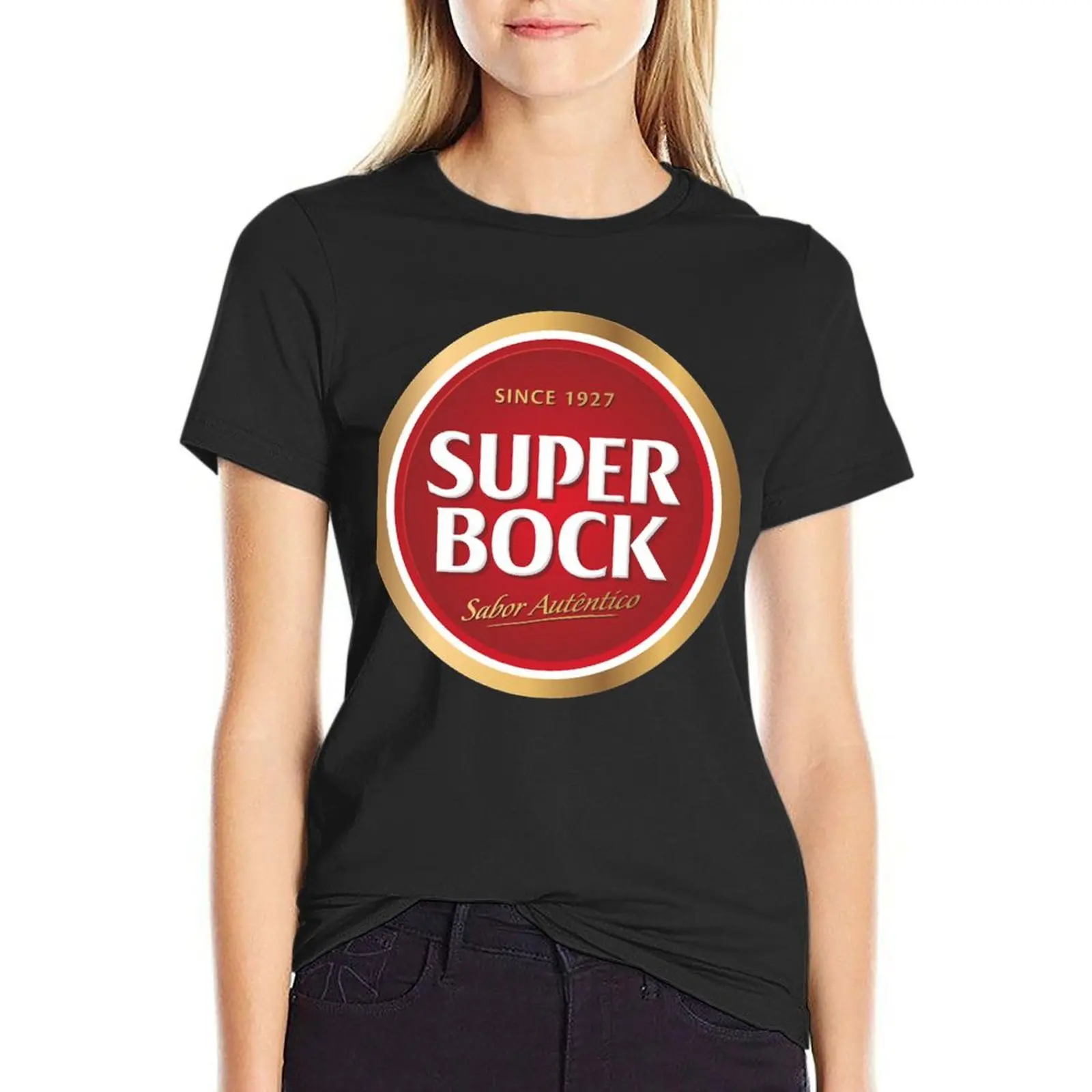 Super bockEssential T-Shirt tees funny Blouse t shirts for Women