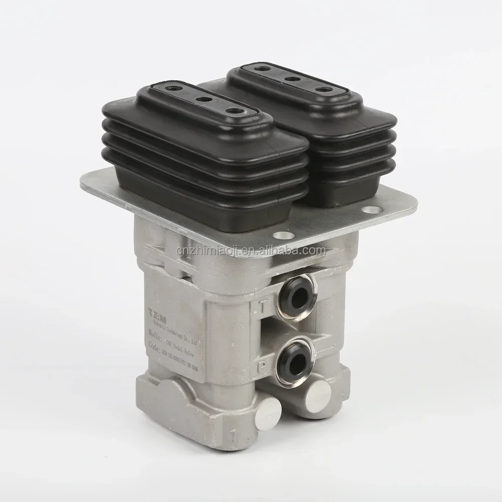 unique Factory Customized Hydraulic Pilot Control Valve Pedal 7 Holes Pilot Valve Excavator Foot Valve for cat  E320 E320B E320C