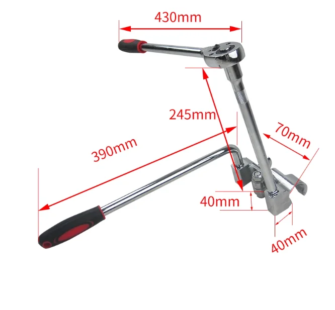 

High quality CCD Manual 10KV Cable Bender Portable 35-185 Cable Bending Tool Ratchet Wrench Ground Wire Bender Hand Tool Set