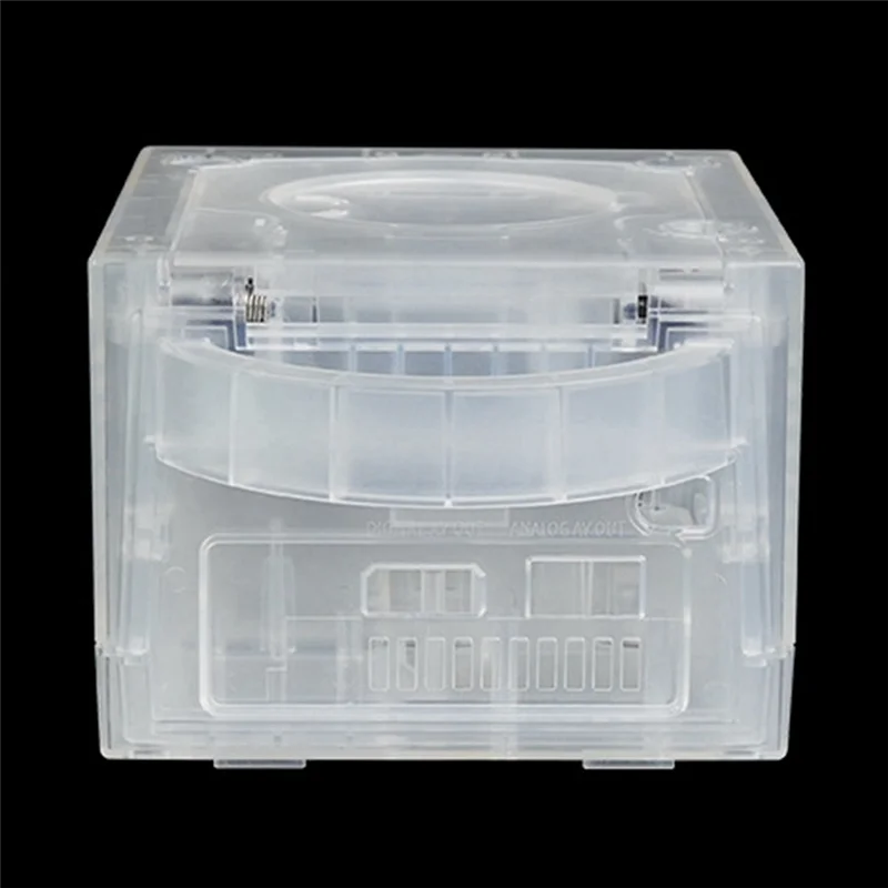 

Stylish-For Gamecube Clear Box For NGC Shell Transparent Case Replacement Shell For NGC Video Game Console DOL-001/DOL-101 A