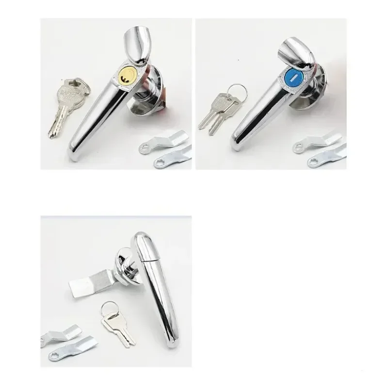 Замок с ручкой из нержавеющей стали, уличный электрический ящик, непромокаемый замок, универсальный замок с ключом, ящик для кухонного шкафа, замки для ящиков